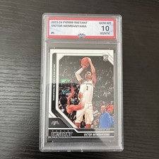 2023-24 Panini Instant - Victor Wembanyama #5 /44142 (RC) GGS 10 🔥🏀 picture