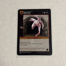 MetaZoo TCG Bunny Man Sample Card Pre Production Kickstarter Limited Print 1/100 picture