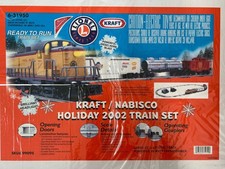 Lionel Kraft Nabisco Holiday 2002 Train Set Ready To Run Brilliant Lights NEW picture