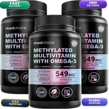 MEDCHOICE Complete 29-in-1 Methylated Multivitamin Men & Women Omega-3, Once picture