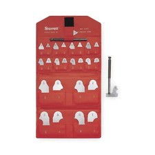 STARRETT S167CHZ Radius Gauge Set Accuracy +/- .002