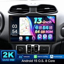13.1'' 4+64G Android15 Car Stereo Radio Carplay For Jeep Renegade 2014-2022 Navi picture