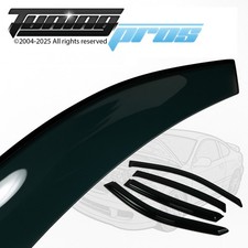JDM Vent Window Visor Out-Channel 4pcs For Toyota Yaris 4 Door Sedan 2007-2012 picture