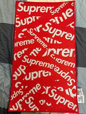 Supreme Red Collage non-slip rug 31x17 inch picture