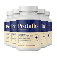 5-Pack ProtaFlo Capsules - Protaflow Advanced Daily Prostate Support - 300 Caps picture