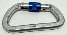 Vintage Clog Wales Locking Carabiner 2800Kg UIAA  80's. Very nice Condition picture