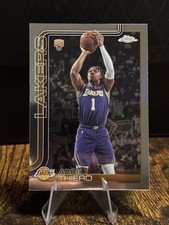2025-2026 Topps Chrome Update Adou Thiero RC Base #186 Lakers Rookie picture