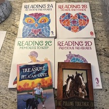 Reading 2A 2B 2C 2D Third Edition BJU Press Reading Workbooks Lot picture