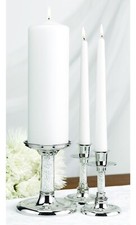 Hortense B. Hewitt ￼ Candle Stand Set, Glittering Beads (S1) picture