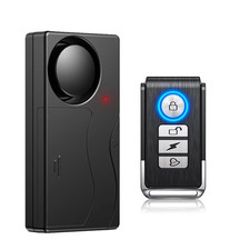 Wireless Bike Alarm with Remote 110dB Anti-Theft Vibration Motorcycle Waterproof picture