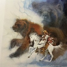 Bev Doolittle Signed Limited Edition Print Two Bears of the Blackfeet picture