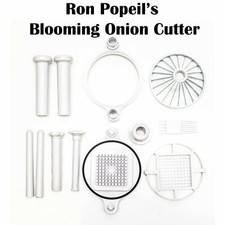 New Ron Popeil's Blossoming Onion with French Fry Blade Blooming Onion Cutter picture