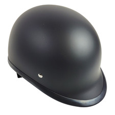 BADASS Trooper DOT Certified Motorcycle Helmet Dull Black Matte Size S picture