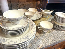 Johann Haviland Bavaria Germany Porcelain Floral Dinner Set Plates Cups More picture