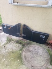 1987-1995 Jeep Wrangler YJ OEM Steel Half Doors Pair LH RH With Panels  picture