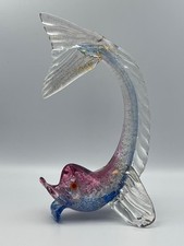 Vintage Murano Glass Dolphin/Fish 8.5