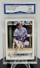 2022 Topps Update Bobby Witt Jr. Kansas City Royals Rookie Card #US100 picture