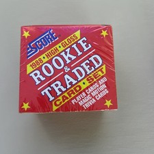 1988 Score High Gloss Rookie & Traded Card Set Sealed Biggio Grace++REGULAR SET picture
