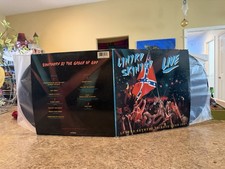 Vintage Lynyrd Skynyrd 1987 Tribute Tour Live Vinyl Album Rare Original picture