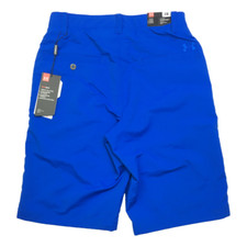 Under Armour Match Play Textured Shorts Royal Blue 28 in Waist Mens Medium NEW picture