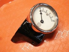 OEM early antique HENDERSON four cylinder oil pressure gauge, rebuilt picture