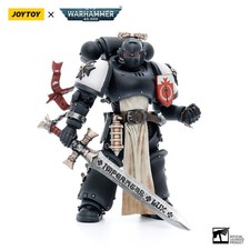JOYTOY Warhammer 40K 1/18 Action Figure Black Templars Rolantus Model picture