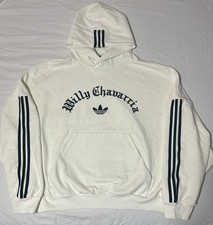 ⁠Adidas x Willy Chavarria Hoodie Off White Cream Size XL Oversized Collab picture