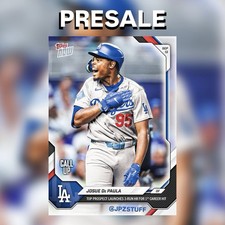 Josue De Paula Top Prospect 3 Run Home Run 2026 MLB Topps NOW Card 668 PRESALE picture