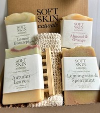 Choose Any 4-Handmade Natural Soap Bars-Vegan Cold Process-Essential Oils picture