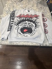 Hellstar Records Crewneck Sweater Grey Size (medium) picture