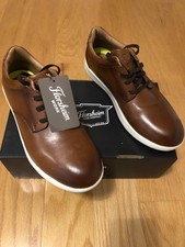 Florsheim Crossover Work Shoes MaxTRAX Steel Toe Mens  Size 9.5 EEE Brown  picture