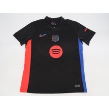 Nike FC Barcelona 2024-25 Soccer Jersey Mens Medium Black Spotify CV7891-428 picture