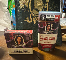 Dr. Squatch Feral Fox Aluminum-Free Deodorant & Bar Soap Multipack picture