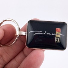 Vintage Ford Galaxie 500 XL Fender Emblem Badge Logo 1 x 1.25 Inch Keychain picture