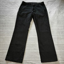 Volcom Stone Age Borken Skate Pants Mens 32x30 Black Chino Trousers R1131001 picture
