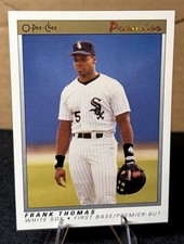 Frank Thomas 1991 O-Pee-Chee Premier Chicago White Sox #121 picture