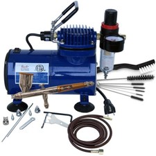 TG-100D Paasche Talon System: TG-3AS kit, D500SR Compressor & AC-7 Cleaning Kit picture