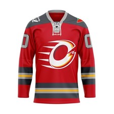 Personalized Ottawa Charge 2025/26 Home Lace Hockey Shirt Men's Fan Gear Gift picture