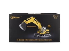 Top Race RC Remote Control Excavator Big Scale 1:14 TR211 New 15 Channel picture