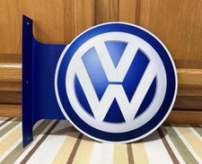 Volkswagen Flange Sign Metal Parts Bug Passat VR6 VW Vintage Style Wall Decor picture