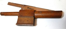 Antique Wooden Treen Boot LAST 2 Matching Lasts Centers Stretchers w Wood pegs picture