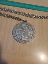 WWE John Cena Pendant Spinner Chain Gang Soldier Necklace 2005 Authentic picture