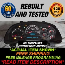 2002-2005 Chevy Trailblazer Gauge Cluster picture