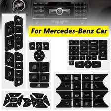 Door Window Switch Button Cover Sticker For Mercedes W204 W212 C250 C300 CLA250 picture