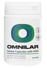 Omnilar Herbal Capsules with MSM | Daily Wellness Support | 20 Capsules picture