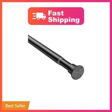 AIZESI Tension Curtain Rod 18-36 Inch Black 1 Pack picture