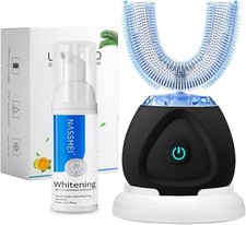 Auto Toothbrush with Teeth Whitening Mousse, Automatic Tooth Brush for Adult picture