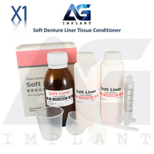 Dental Soft Denture Liner Tissue Conditioner Cushioning Renewing Dentures picture