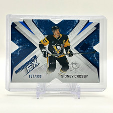 Upper Deck 2022-23 SPx Radiance F/X Sidney Crosby Blue /399 Penguins #RFX-49 picture