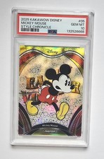 Mickey Mouse 2025 Kakawow Disney Phantom Style Chronicle #d /145 PSA 10 picture